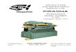 INSTRUCTIONS AND REPAIR PARTS MANUAL FOR IRONWORKER MODEL NUMBER P-120 · 2020. 10. 19. · INSTRUCTIONS AND REPAIR PARTS MANUAL FOR IRONWORKER MODEL NUMBER P-120 Publication: March,