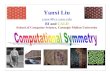 Carnegie Mellon School of Computer Science | - Yanxi Liuyanxi/images/GroupTheory/symmetryINTRO2.pdf · 2005. 9. 29. · Examples of elements in the Euclidean Group are: ... David