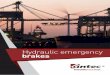Hydraulic emergency brakes - Antec Group · 2020. 10. 6. · NHCD 908 NHCD 917 NHCD 925 NHCD 931 NHCD 937 NHCD 947 NHCD 956 NHCD 900 SERIES (DUAL SPRING) Hydraulic disc brakes CALIPER