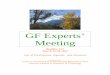 GF Experts’ Meeting - NIST · 2002. 5. 29. · March 25-26, 2K2 Venue Homewood Suites Hotel 4950 Baseline Road, Boulder, CO Phone: 303-499-9922. Schedule Monday March 25 8:00 hrs