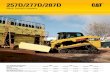 Large Specalog for 257D/277D/287D Multi Terrain Loaders ......257D/277D/287D Multi Terrain Loaders Specifications Hydraulic System – 257D Hydraulic Flow – Standard Loader Hydraulic