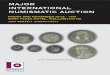 MAJOR INTERNATIONAL NUMISMATIC AUCTION · 2018. 5. 14. · WORLD COINS & BANKNOTES KM Standard Catalog of World Coins, By C L Krause and C Mishler, 1901-Present, 39th edition, or