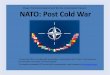 Post Cold War NATO - UNC Center for European Studies › ... › 05 › NATOPostColdWar_PPT.pdf•The Cold War was a period of East-West competition, tension, and conflict short of