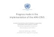 for Africa Progress made in the implementation of the APAI ... 1...APAI-CRVS –The priority areas (2010-2015) Key recommendations of Ministerialconference and EGM Expert Group Meeting
