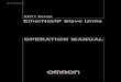 Automation Systems - Remote IO · W481 ERT1 Series ERT1 Series EtherNet/IP Slave Units Operation Manual (this manual) Provides information on operating and installing Ether-Net/IP