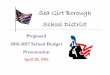 Sea Girt Borough School District...The 2016-2017 Budget supports the thorough and efficient education of 215 students in grades PK – 12. Sea Girt Borough School District - 157 Elementary