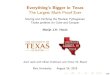 Everythingâ€™s Bigger in Texas The Largest Math Proof Ever 1/38 Everythingâ€™s Bigger in Texas The Largest