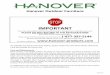 Hanover BJI Warranty 6-1-15 - Hanover Products: Shop Outdoor … · 2019. 5. 28. · Hanover Outdoor Furniture ... Loveseat Owner’s Manual If you have any problems with this product,