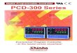 Digital Programmable Controller PCD-300 Series...Model PCD 1/4 DIN (96mm x 96mm)-320 to 2500ºF-199.9 to 750.0ºF-320 to 1800ºF 0 to 3200ºF 0 to 3200ºF 0 to 3300ºF-320 to 1500ºF-199.9