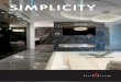SIMPLICITY - Real Flame · 2020. 7. 21. · The Simplicity gas fireplace combines contemporary styling and innovative construction to become the ultimate designer addition. With the