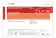 LPCB - Leoni...LEONI STUDER AG Issue: 02 Product name BETAflam FR-MI 90 Cable Single Core S1 LPCB Ref. No. 896a/01 Nominal csa of conductor (mm2) Core Construction (See note 1) BS