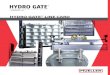 HYDRO GATE LINE CARD · 2019. 2. 12. · AWWA C561 COMPLIANT STAINLESS STEEL SLIDE GATES HYDRO GATE SERIES HG 561 The Hydro Gate HG561 Stainless Steel Slide Gate is an exceptional