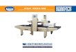 RSA 2024-SB literature/products... · This manual covers the Interpack Model RSA 2024-SB Random Side Belt Case Sealer. It has been set up and tested in our factory with Intertape