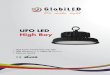 UFO LED High Bay - GlobiLED UFO LED HIGH BAY Photometric Data. Technical Parameters Notes 2. Eï¬ƒcacy