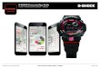 G-SHOCK Connected App Guide...G-SHOCK Connected App Guide POWER TRAINER EXAMPLE MODEL – GBD800 Page 4 of 16 Additional CASIO Applications with Corresponding Models Models: ECB10,