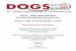 DOGS - PAST AND PRESENT An interdisciplinary perspective ... › wp-content › uploads › 2018 › 10 › program_dogs_201… · Mediterraneo e l’Oriente, Sistema Museale di Ateneo