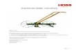 Hoss Garden Seeder Instructions - LindblomsPage | 2 1.888.672.5536 Attach the Handles to Your Hoss Garden Seeder 1) Position handles to the outside of each handle mount. 2) 3ODFH IRXU