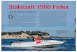 Boat of Interest Stabicraft 1550 Fisher – the full package...Shimano tackle trays have their own space beneath the helm seat. The test rig was fitted with a 70hp Yamaha Four Stroke,