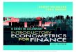 INTRODUCTORY ECONOMETRICS FINANCE - Bauer College of … · 2020. 7. 21. · INTRODUCTORY ECONOMETRICS FOR FINANCE ROBERT WICHMANN CHRIS BROOKS R GUIDE TO ACCOMPANY 4TH EDITION Electronic