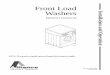 Front Load Washersdocs.alliancelaundry.com/tech_pdf/production/685945.pdfNOTA: El manual en español aparece después del manual en inglés. Front Load Washers Metered Commercial Part