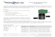 Model: VSH-683- VSH-683-IS.pdf · VSH-683-IS. The Hydro Instruments vacuum solenoid valve is designed to operate in the vacuum line of Hydro Instruments gas feed systems up to 500