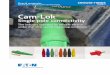 Cam-Lok™ - Eaton · 2021. 1. 15. · EAT Cam-Lok single pole connectors 3 Cam-Lok™ J-Series product applications: • Portable power • Entertainment • Motors • Generators