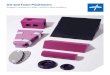 Gel and Foam Positioners - Medline Industries · 2020. 1. 27. · Foam Head Positioner • Resilient, single-use foam helps reduce pressure while maximizing support • Protects facial