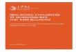 REAL-WORLD CHALLENGES TO RANDOMIZATION AND ......2017/04/14  · REAL-WORLD CHALLENGES TO RANDOMIZATION AND THEIR SOLUTIONS Kenya Heard, Elisabeth O’Toole, Rohit Naimpally, Lindsey