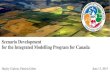 Scenario Development for the Integrated Modelling Program for … · 2020. 9. 23. · Scenario Development for the Integrated Modelling Program for Canada Hayley Carlson, Patricia