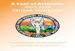 2019-2020 KSHSAA YEARBOOKA Year of Activities 2019-2020 KSHSAA YEARBOOK the official historical publication of the Kansas State High School Activities Association containing results