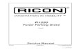 Power Parking Brake - Ricon Corp › pdfs › 32dppb02 › 32dppb02A.pdfD. MECHANICAL INSTALLATION To install the Power Parking Brake, follow this procedure: 1. Refer to Figure 2-3