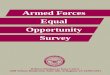 Armed Forces Equal Opportunity Survey · 2012. 9. 21. · Armed Forces Defense Manpower Data Center Survey & Program Evaluation Division 1600 Wilson Boulevard, Suite 400, Arlington,