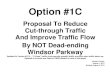 Option #1C3 Proposal Handout - North Buckheadnbca.org/SSGateway/Option 1C3 Proposal Handout.pdfOption #1C Proposal To Reduce Cut-through Traffic And Improve Traffic Flow By NOT Dead-ending