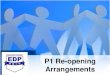 P1 Re-opening Arrangements - Endeavour Primary School · 2019. 11. 28. · P1 pupils will be dismissed from school hall Parents will be allowed to enter the school 10mins before dismissal