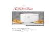MODELS 3242 & 3247 OwnerÕs Manual with Recipes DEEP FRYER€¦ · READ AND SAVE THESE INSTRUCTIONS IMPORTANT SAFEGUARDS When using electrical appliances, basic safety precautions