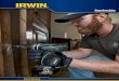 Countersinks - IRWIN TOOLS › uploads › products › brochure › 24...Aug 07, 2014  · Countersink Counterbore Drill FEATURES WOOD COUNTERSINK 1882783 1. Tapered drill with widened