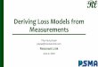 Deriving Loss Models from Measurements · 2020. 6. 9. · Deriving Loss Models from Measurements Phyo Aung Kyaw pkyaw@resonant-link.com. Resonant Link. June 9, 2020. Magnetic Components: