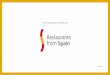 CERTIFICATION 2020 · 2021. 1. 26. · ICEX considers Spanish cuisine to be a central axis in the promotion of Spanish food and wine. Within this framework, the agency has developed