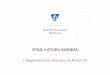 STAG = STUDY AGENDASTAG is the database, a study agenda / administration system for study affairs, students, academic and administrative staff ... Ms. Petra Hubená 