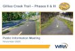 Gillies Creek Trail – Phases II & III · 2020. 11. 4. · Project Overview • Gillies Creek Trail is divided into 4 phases: – Phase I: Virginia Capital Trail to Williamsburg