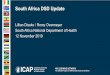 South Africa DSD Update - CQUIN · 2020. 12. 21. · South Africa DSD Update Lillian Diseko / Romy Overmeyer South Africa National Department of Health . 12 November 2019. 3 rd Annual