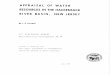 APPRAISAL OF WATER RESOURCES IN THE ...APPRAISAL OF WATER RESOURCES IN THE HACKENSACK RIVER BASIN, NEW JERSEY By l. D. Carswell U.S. GEOLOGICAL SURVEY Water-Resources Investigations