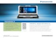 Panasonic recommends Windows. TOUGHBOOK 31...mk6 Panasonic is constantly enhancing product specifications and accessories. Specifications subject to change without notice. Trademarks