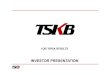 TSKB 1Q07 IR Presentation[1].ppt · 1Q07 BRSA RESULTS INVESTOR PRESENTATION. TSKB BANKING SECTOR vs TSKB APPENDICES 3. TSKB at a Glance... 8.4% Ownership Structure* Main Subsidiaries