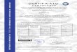 C E R T I F I C A T O - ISAF srl...UNI EN 15085-2:2008 Welding of railway vehicles and components according to UNI EN 15085-2:2008 Certificato No.: 523-480- 2016 Rev.1 Certificate