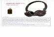 AirHead1 - Welcome to RobHolland.com · General Information 1. Airhead 1000 wireless headset uses a 2.4GHz frequency for great quality sound and clear voice chat. 2. Transmission