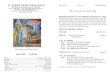 1450 E. Dublin-Granville Road, Columbus, OH 43229-3364 ......2019/06/02  · PRELUDE “Prelude from Suite Antique” John Rutter Deb Raita, flutist *CALL TO WORSHIP Pastor: Sing praises,
