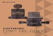 HAFFMANS CPM PRE-FILTERS - Pentair › ~ › media › ...CPM pre-filters feature a revolutionary design that provides advantages over conventional filter cartridges for food, beverage,