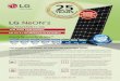 LG 365/370N1C-N5 - SolarBright€¦ · LG also won the 2016 Intersolar award for our new NeON BiFacial range. LG 365/370N1C-N5 Improved 25 Year Performance Warranty The initial degradation