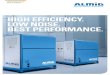 HIGH EFFICIENCY. LOW NOISE. BEST PERFORMANCE. · 2019. 8. 8. · ALMiG to stand as skilled partners alongside every customer whatever the issue. Our customers receive from ALMiG sophisticated